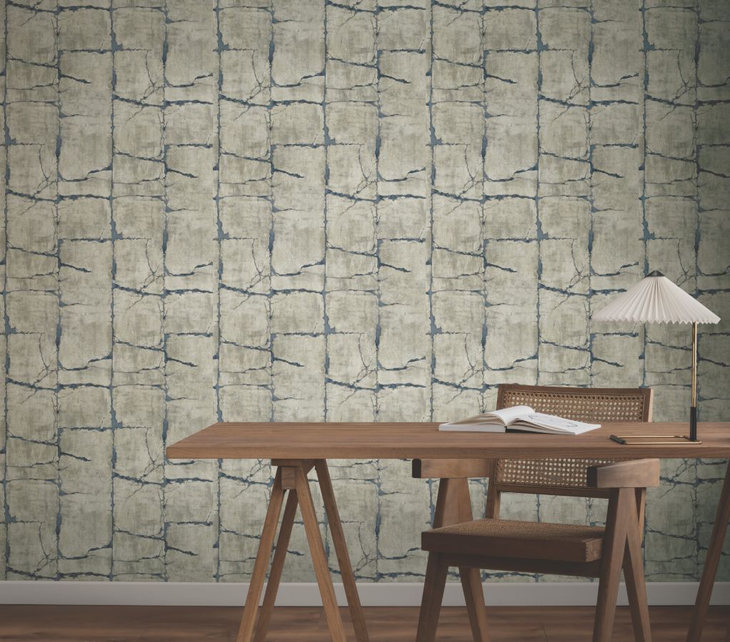 Purchase Gn2582 | Woodnote, Mojave Navy - York Wallpaper