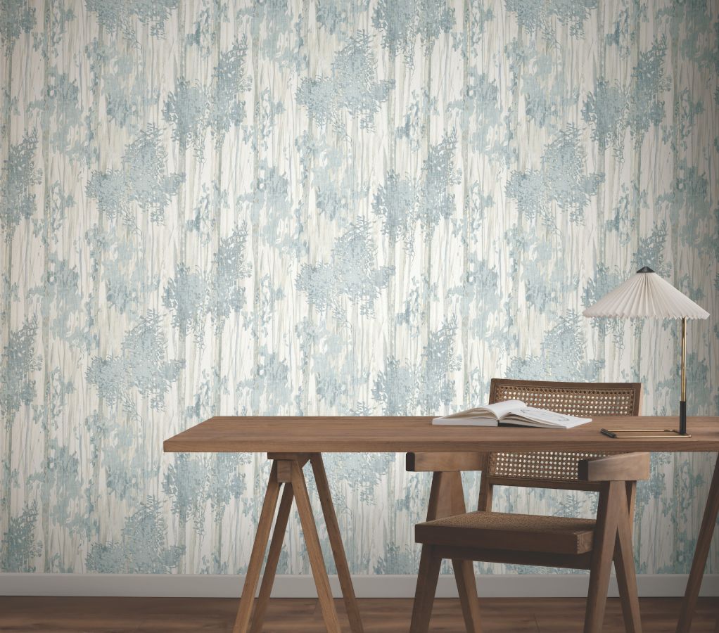 Purchase Gn2602 | Woodnote, Aspen Grove Blue - York Wallpaper