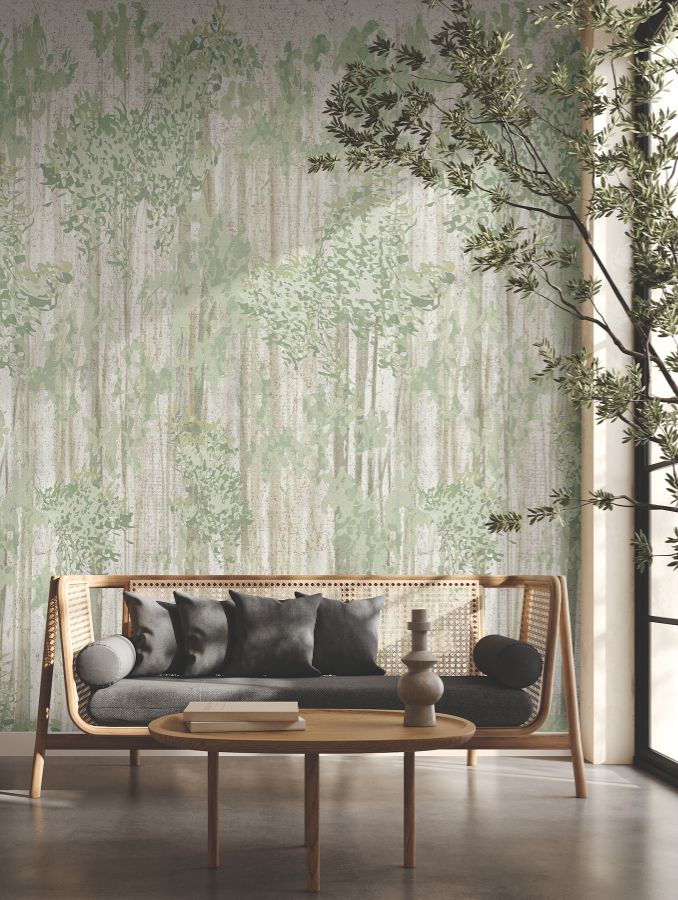 Purchase Gn2606M | Woodnote, Aspen Grove Forest Mural - York Wallpaper