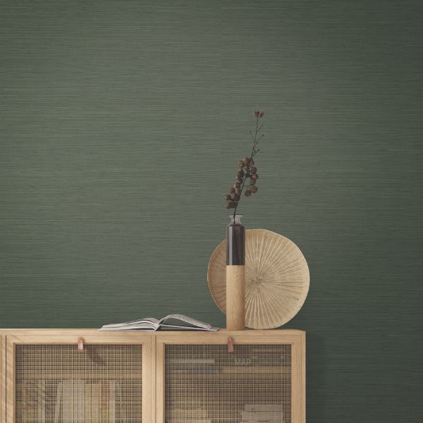 Purchase Grl86129 | Natural Palette Resource, Painted Hemp Green - Ronald Redding Wallpaper