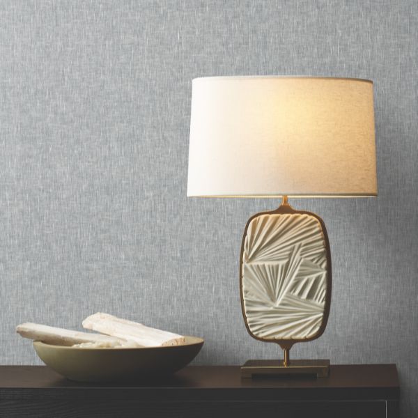 Purchase Grl88131 | Natural Palette Resource, Sheer Linen Ensign Blue - Ronald Redding Wallpaper