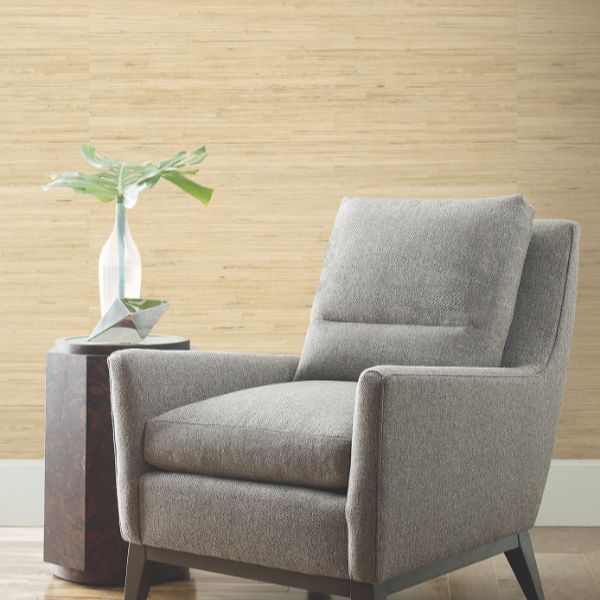 Purchase Grl88382 | Natural Palette Resource, Horizontal Jute Oatmeal - Ronald Redding Wallpaper