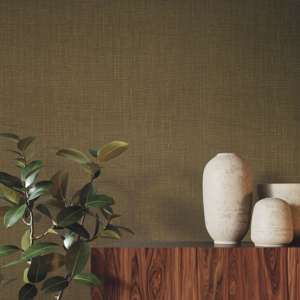 Purchase Grl88386 | Natural Palette Resource, Jute Weave Mustard - Ronald Redding Wallpaper