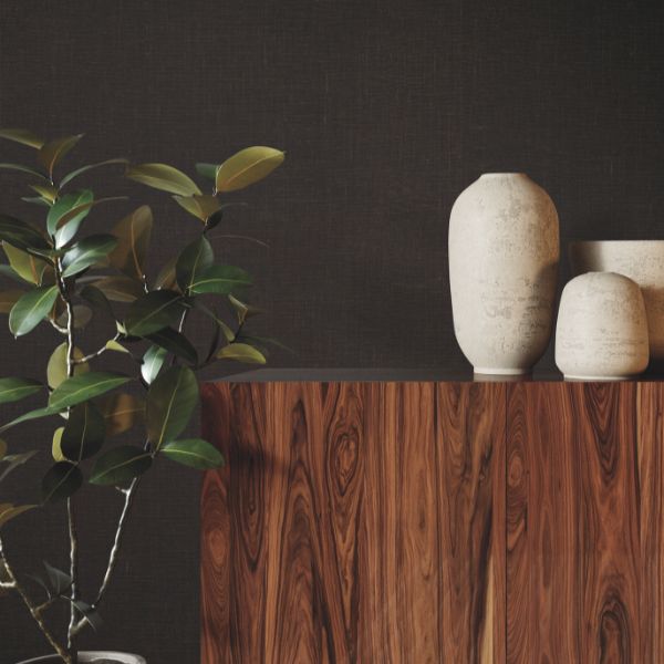 Purchase Grl88387 | Natural Palette Resource, Jute Weave Brown - Ronald Redding Wallpaper