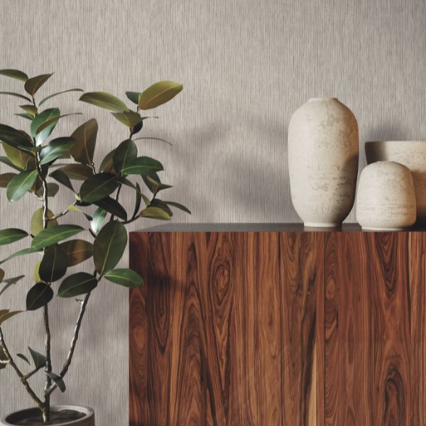 Purchase Grl88397 | Natural Palette Resource, Meridian Paperweave Winter Wheat - Ronald Redding Wallpaper