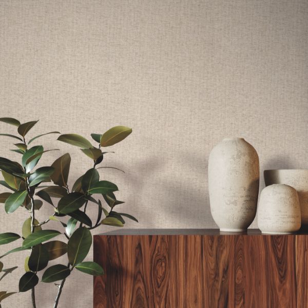 Purchase Grl88398 | Natural Palette Resource, Check Paperweave Toasted Walnut - Ronald Redding Wallpaper