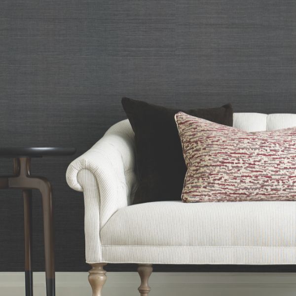 Purchase Grl88410 | Natural Palette Resource, Maguey Sisal Charcoal - Ronald Redding Wallpaper