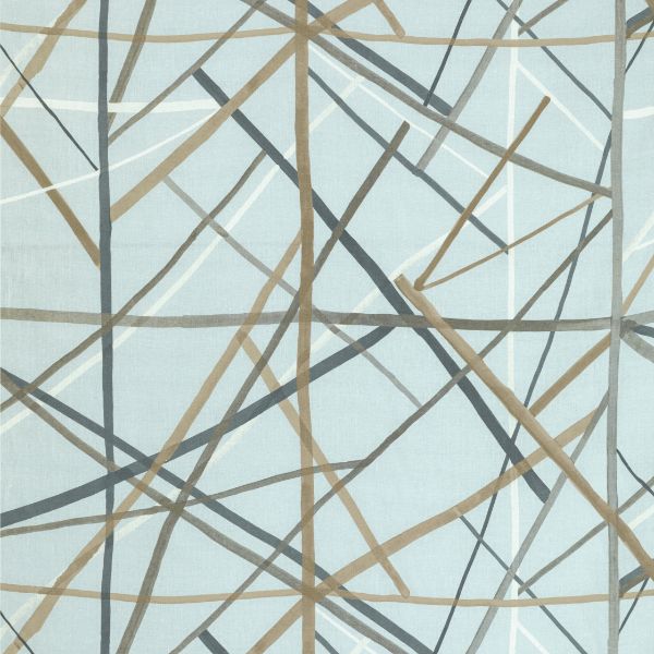 Sample - Gwf-3771.1115.0 | Simpatico Print, Cinder - Lee Jofa Modern Fabric