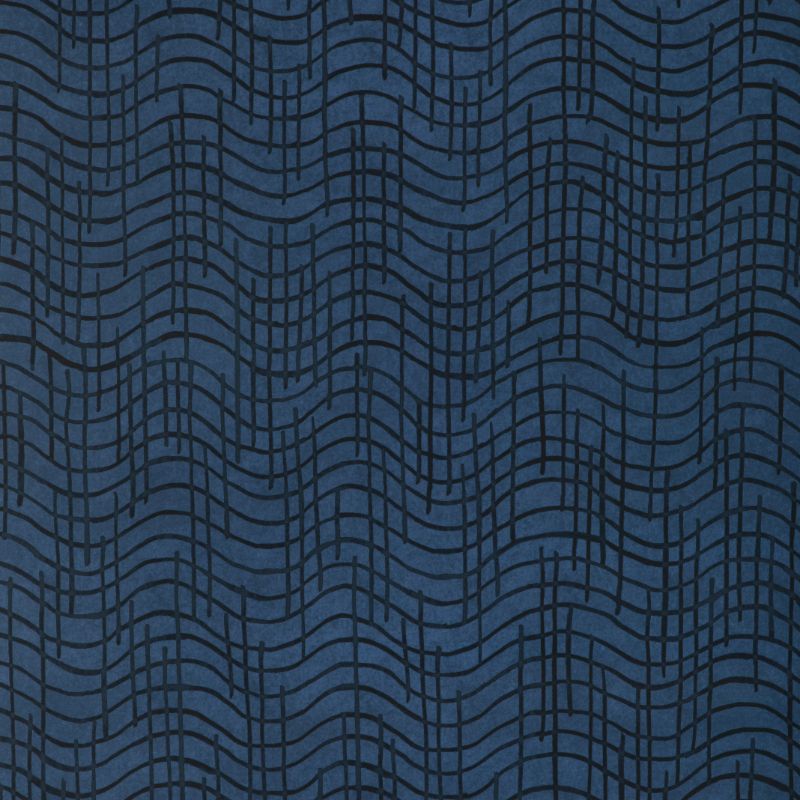 Sample - Gwp-3732.850.0 | Dada Paper, Blue Modern - Lee Jofa Modern Wallpaper