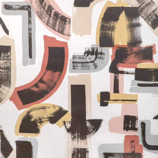 Sample - Gwp-3738-424 | Bleecker Paper, Multi Color Abstract - Lee Jofa Modern Wallpaper - Gwp-3738.424.0