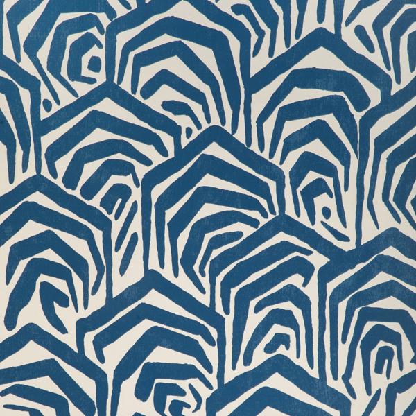 Sample - Gwp-3739-50 | Greene Paper, Blue Abstract - Lee Jofa Modern Wallpaper - Gwp-3739.50.0