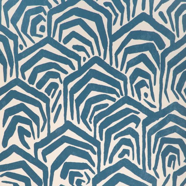 Sample - Gwp-3739-5 | Greene Paper, Blue Abstract - Lee Jofa Modern Wallpaper - Gwp-3739.5.0
