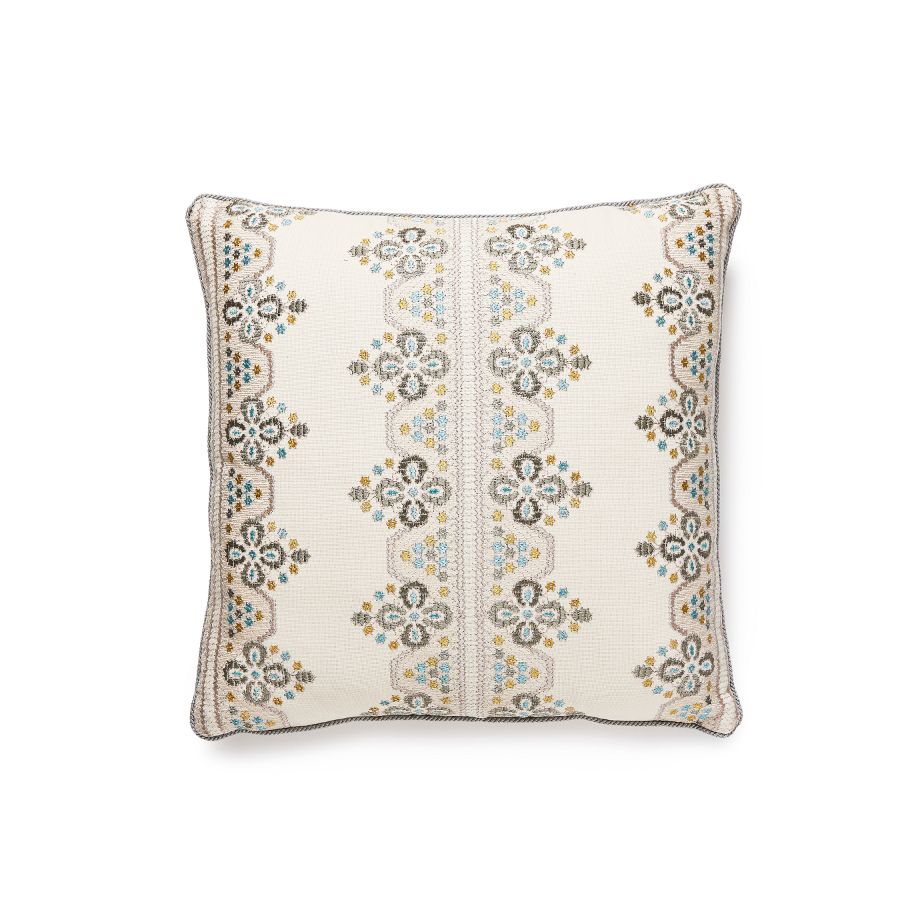 Purchase GWIMOGEPILL0001 Imogen Embroidery, Earl Grey - Scalamandre Pillows