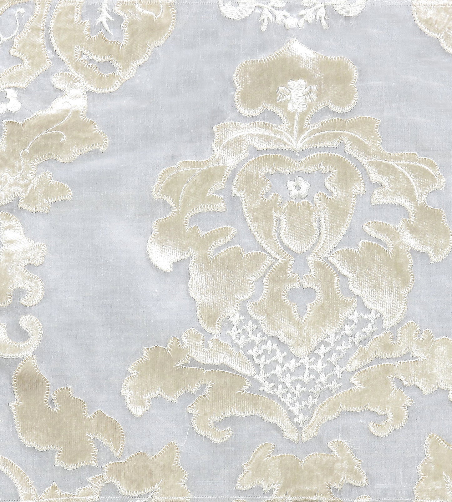 Purchase Old World Weavers Fabric Product# HC 00087783, Palazzo Ricci Sheer Ivory 1