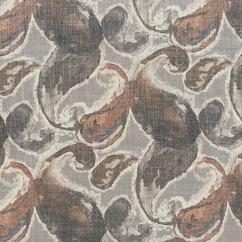 Select 9100 Heady Henna Beige Brown Rust Magnolia Fabric