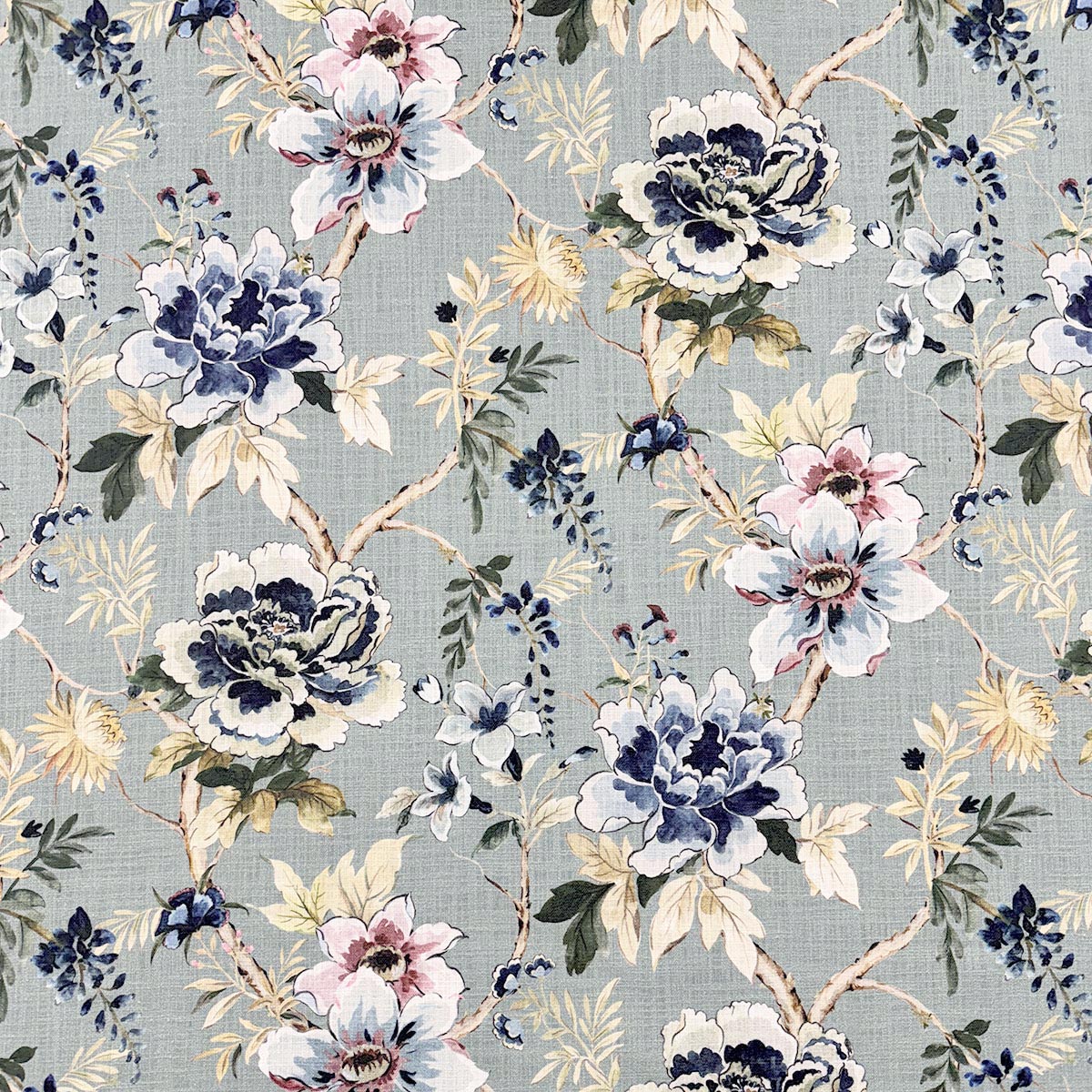 Purchase Mag Fabric Pattern number 12003 pattern name Hellen Lagoon