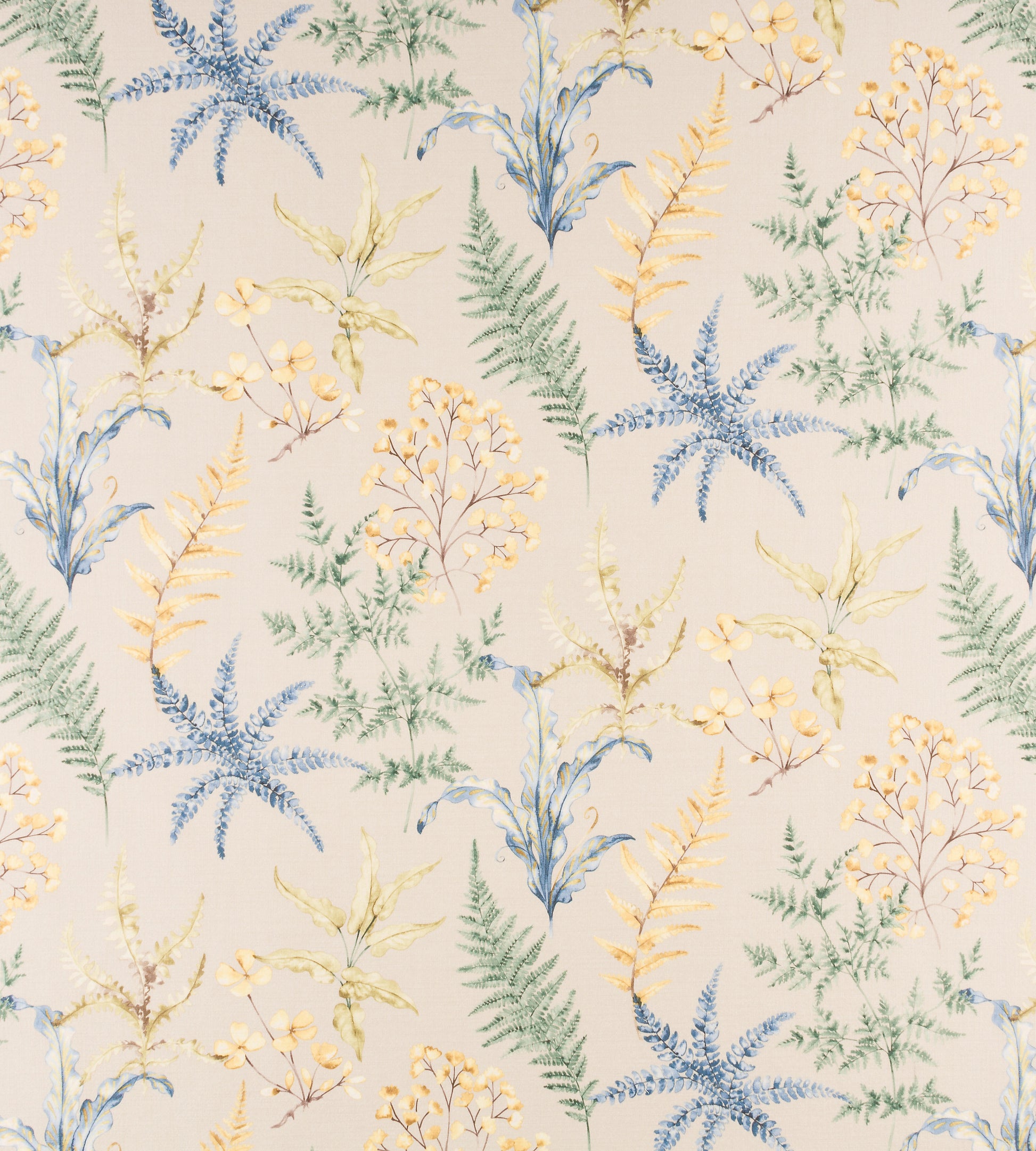 Purchase Old World Weavers Fabric Item# HH 00033803, Wethersfield Fern Khaki Blue 1