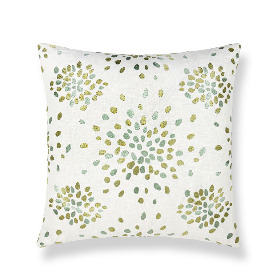 Purchase HNSDDK420000003 Firefly Embroidered, Green - Scalamandre Pillows