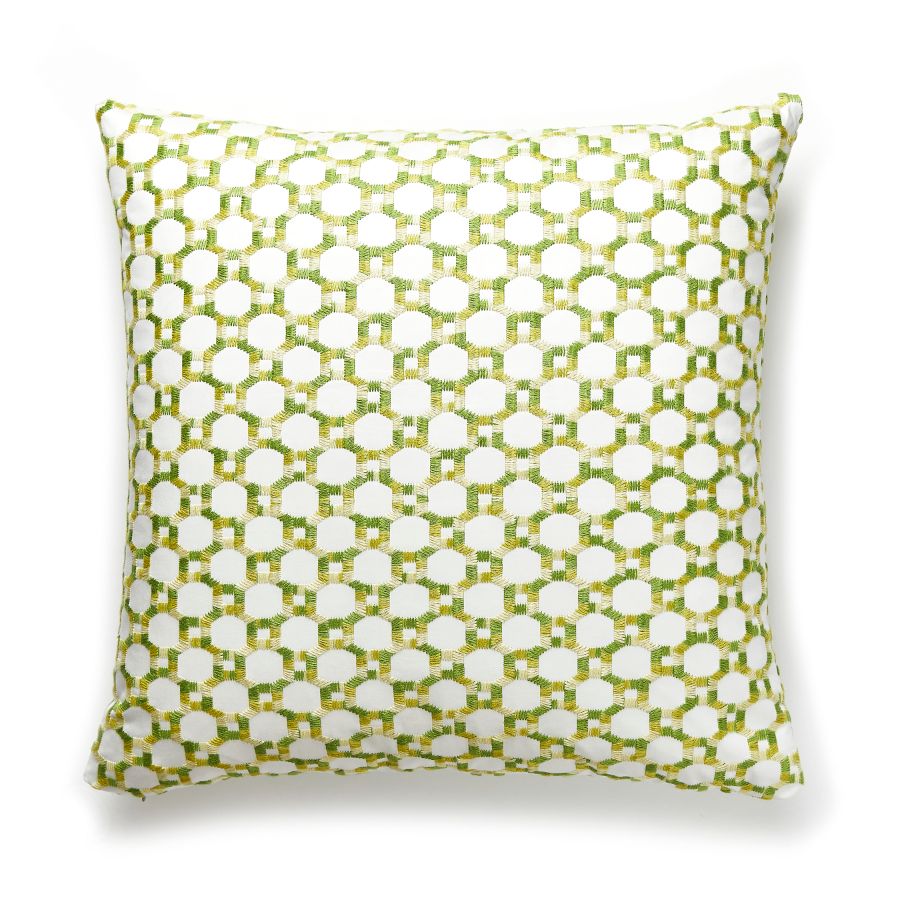 Purchase HNISLDPILL0005 Island Trellis, Green - Scalamandre Pillows