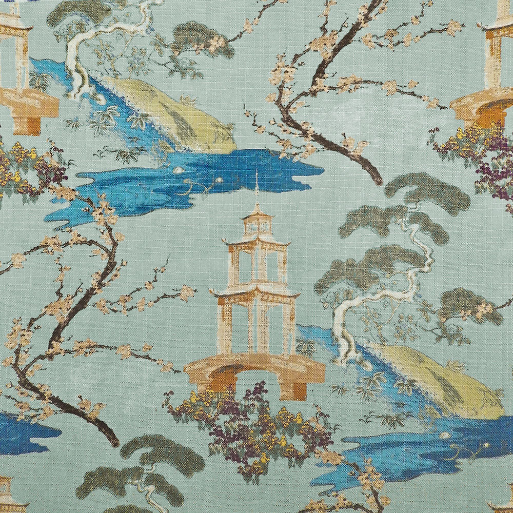 Sample 9855 Ippsie Mist, Blue, Light Blue by Magnolia Fabric