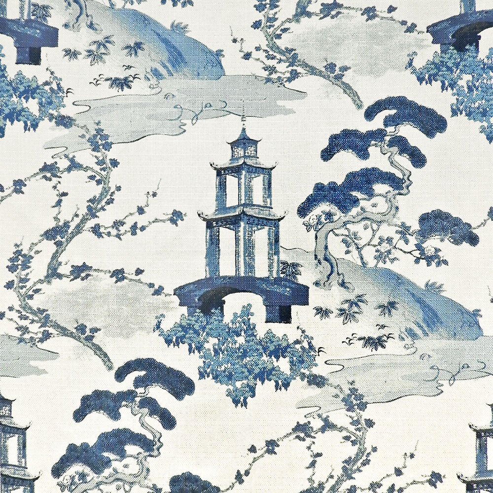 Sample 9854 Ippsie Sapphire, Blue by Magnolia Fabric