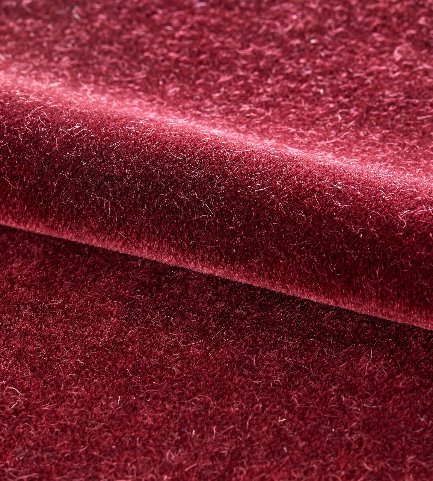 Purchase Old World Weavers Fabric Product# JB 04358216, Neva Mohair Pomegranate 1