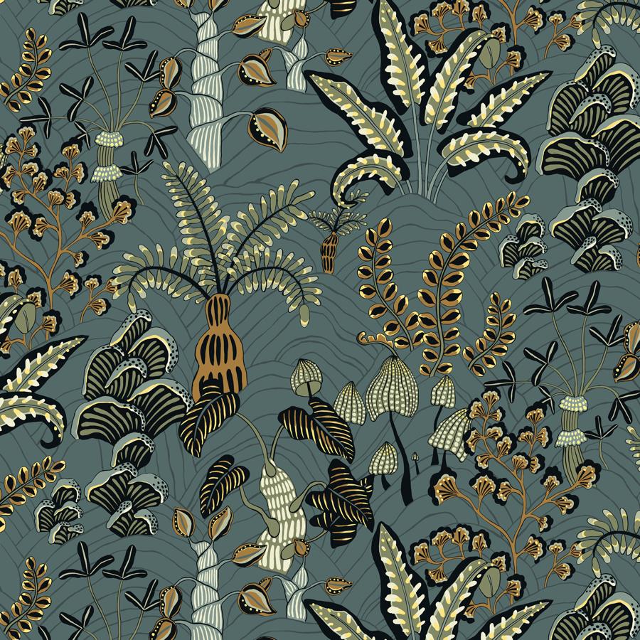 Sample - JMW1012.21.0 Woodland Floor, 21 by Kravet Couture Wallpaper