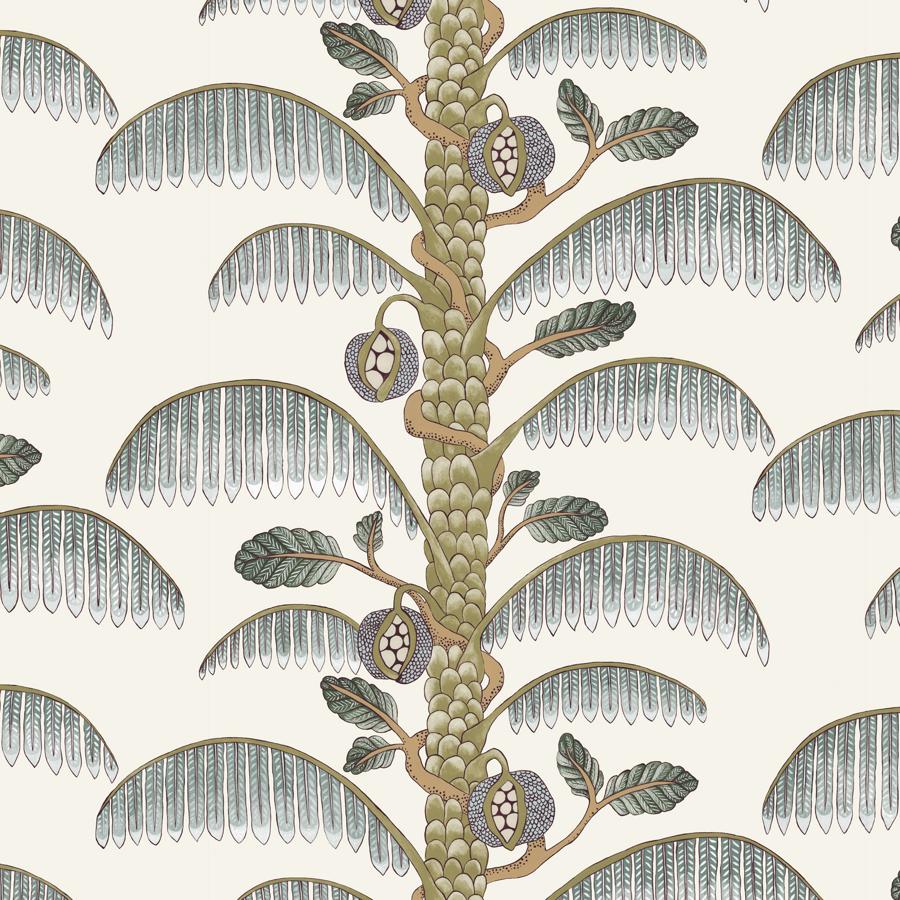 Sample - JMW1015.11.0 Palm Stripe, 11 by Kravet Couture Wallpaper
