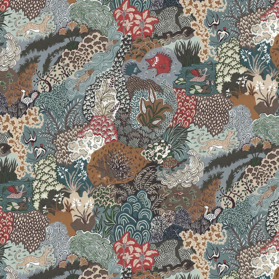 Sample - JMW1019.01.0 Whimsical Clumps, 1 by Kravet Couture Wallpaper