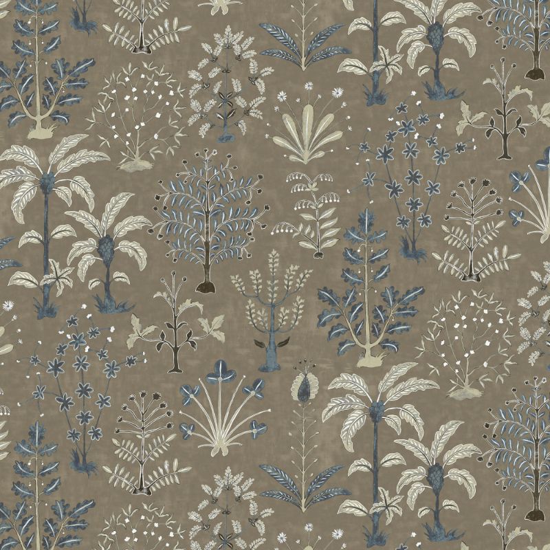 Purchase Jmw1023.11.0 Cynthia Wp, Grey Botanical - Kravet Couture Wallpaper