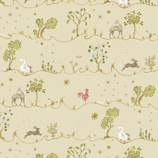 Purchase Jmw1041-11 A Wave For Joan, Beige Animals - Kravet Couture Wallpaper - Jmw1041.11.0