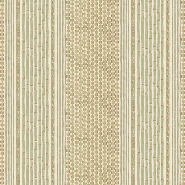 Sample - Jmw1042-31 | Rita Stripe, Green Geometric - Kravet Couture Wallpaper - Jmw1042.31.0