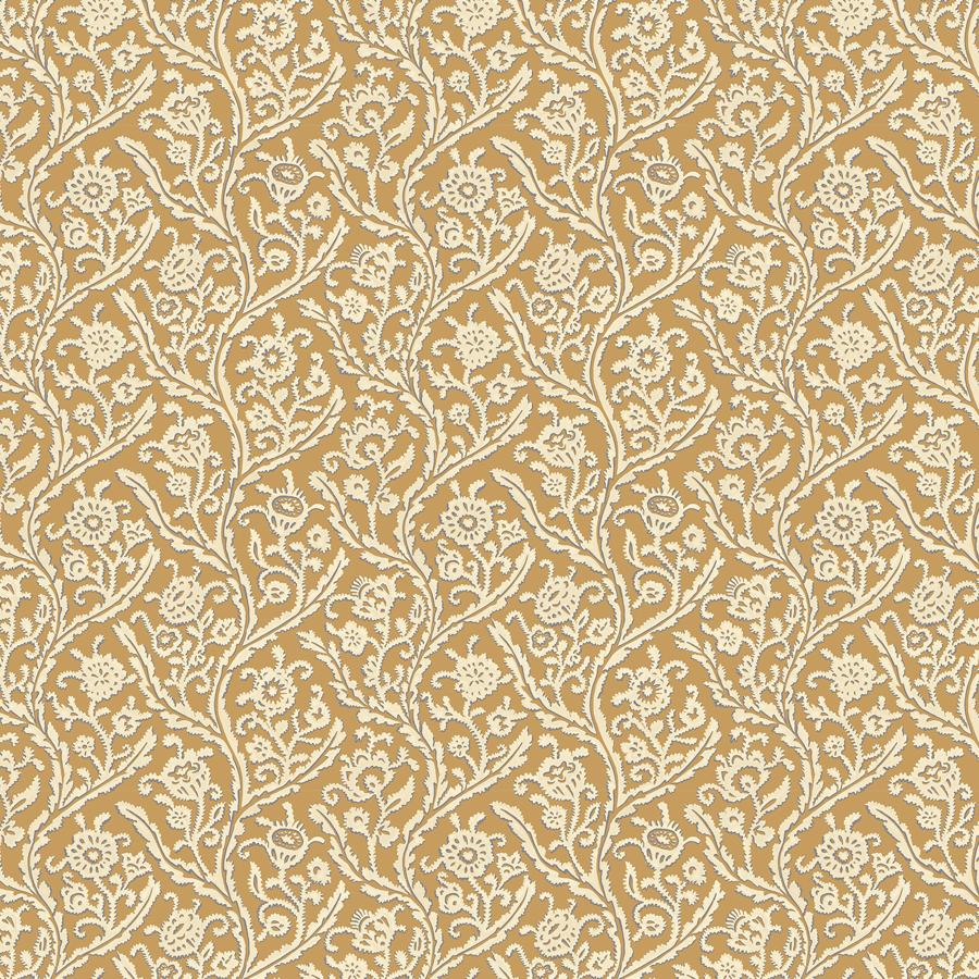 Purchase Jmw1044-31 Letti, Gold Botanical - Kravet Couture Wallpaper - Jmw1044.31.0