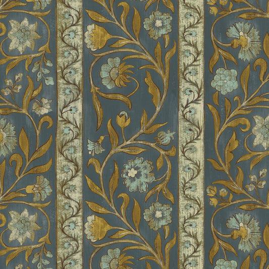 Purchase Jmw1046-01 Potter Stripe, Blue Stripes - Kravet Couture Wallpaper - Jmw1046.01.0