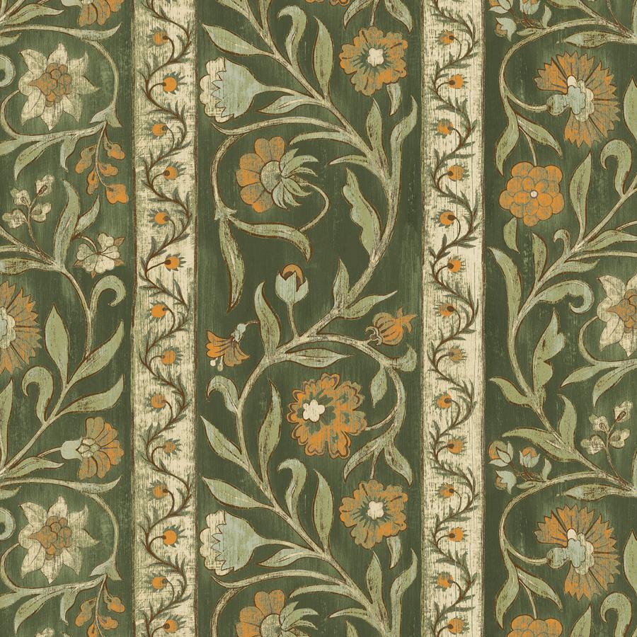Purchase Jmw1046-11 Potter Stripe, Green Stripes - Kravet Couture Wallpaper - Jmw1046.11.0