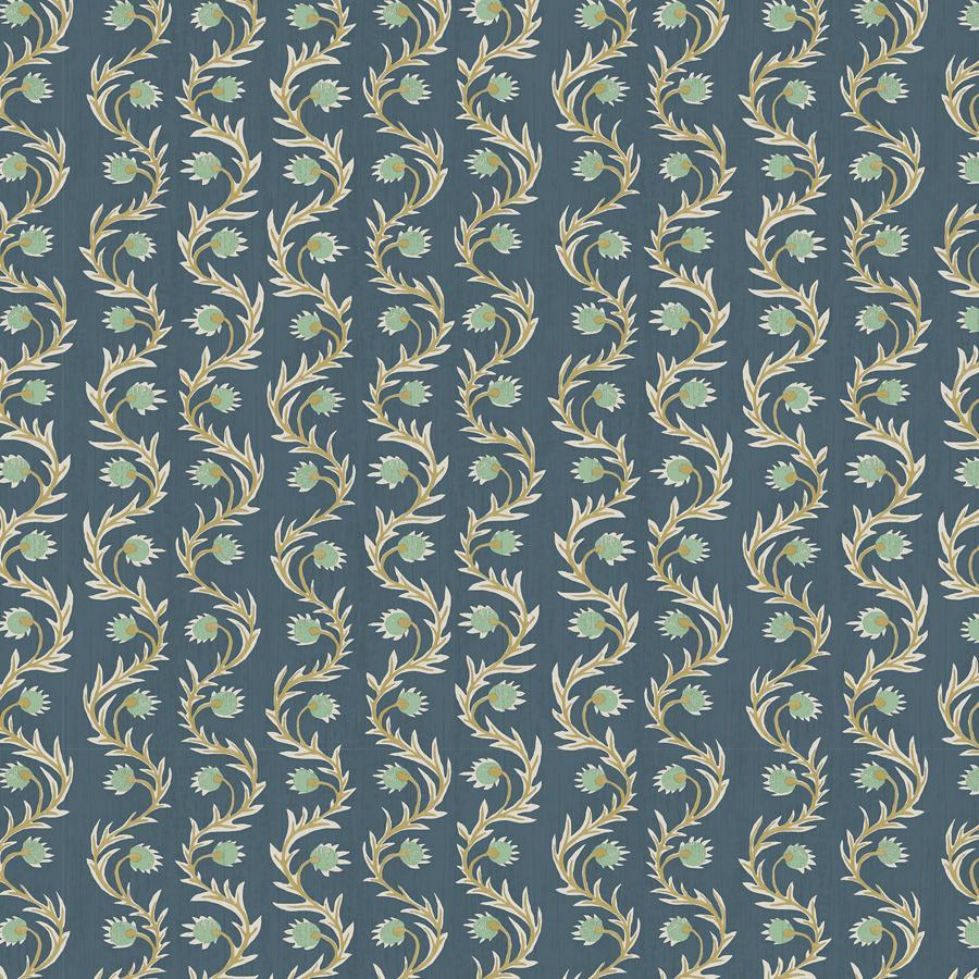 Purchase Jmw1052-01 Rubia, Blue Stripes - Kravet Couture Wallpaper - Jmw1052.01.0