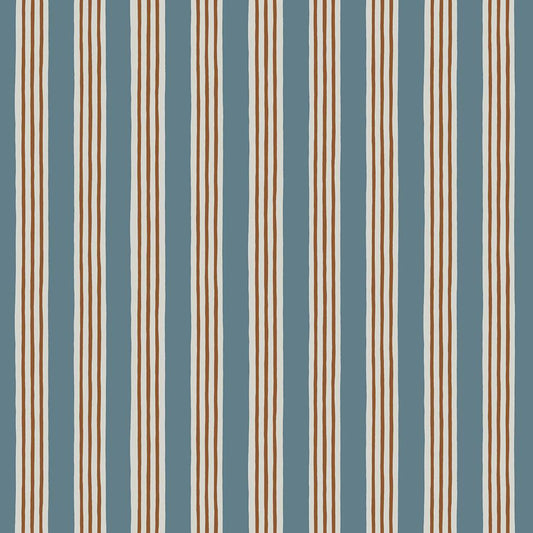 Purchase Jmwrkem-02 Kemble Stripe, Blue Stripes - Kravet Couture Wallpaper - Jmwrkem.02.0