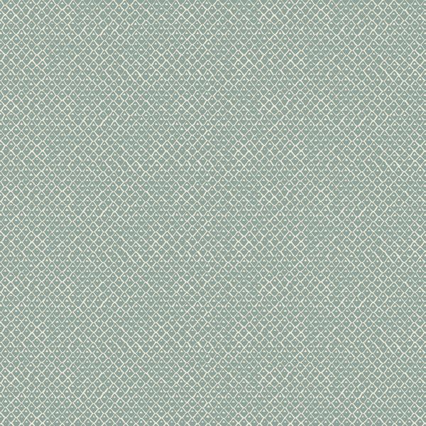 Sample - Jmwrpin-03 | Pineapple Squares, Blue Geometric - Kravet Couture Wallpaper - Jmwrpin.03.0
