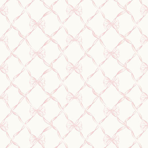 Purchase LFS5012 NuWallpaper Wallpaper, Baby Bow Pink Jam Peel & Stick - LoveShackFancy NuWallpaper