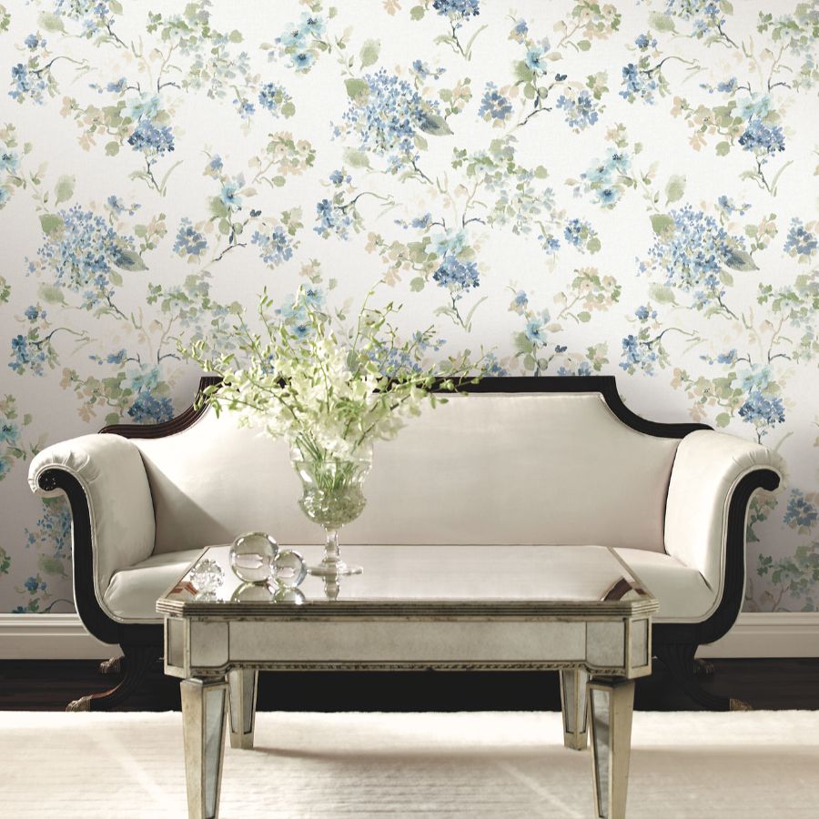 Purchase Ll3229 | Layered Luxe, Veiled Garden - Antonina Vella Wallpaper