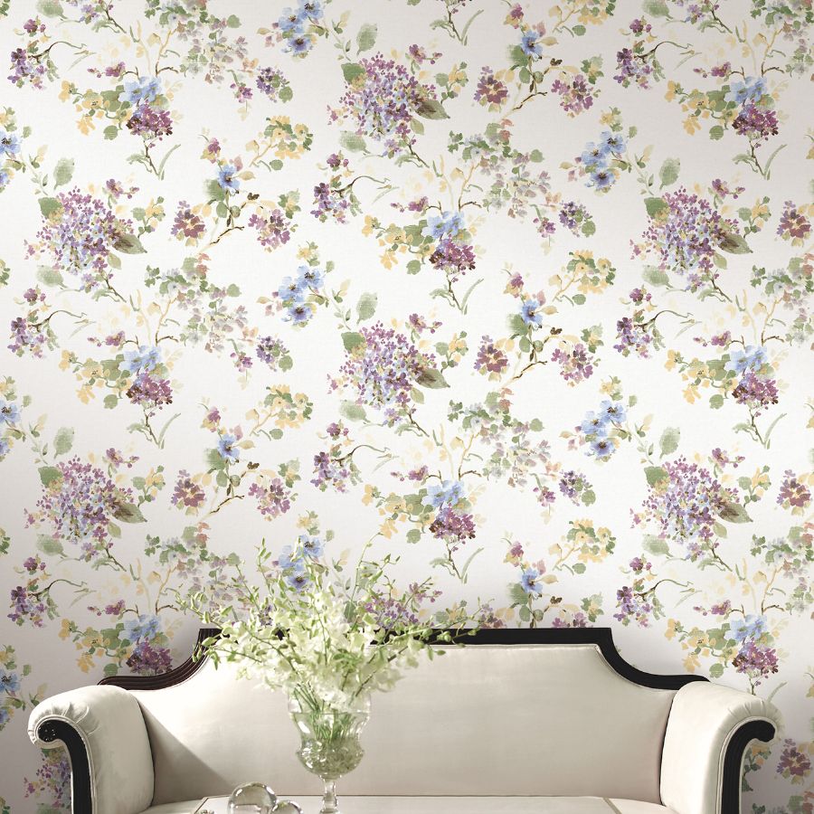 Purchase Ll3232 | Layered Luxe, Veiled Garden - Antonina Vella Wallpaper