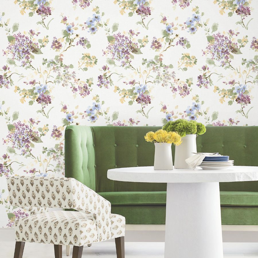 Purchase Ll3232 | Layered Luxe, Veiled Garden - Antonina Vella Wallpaper