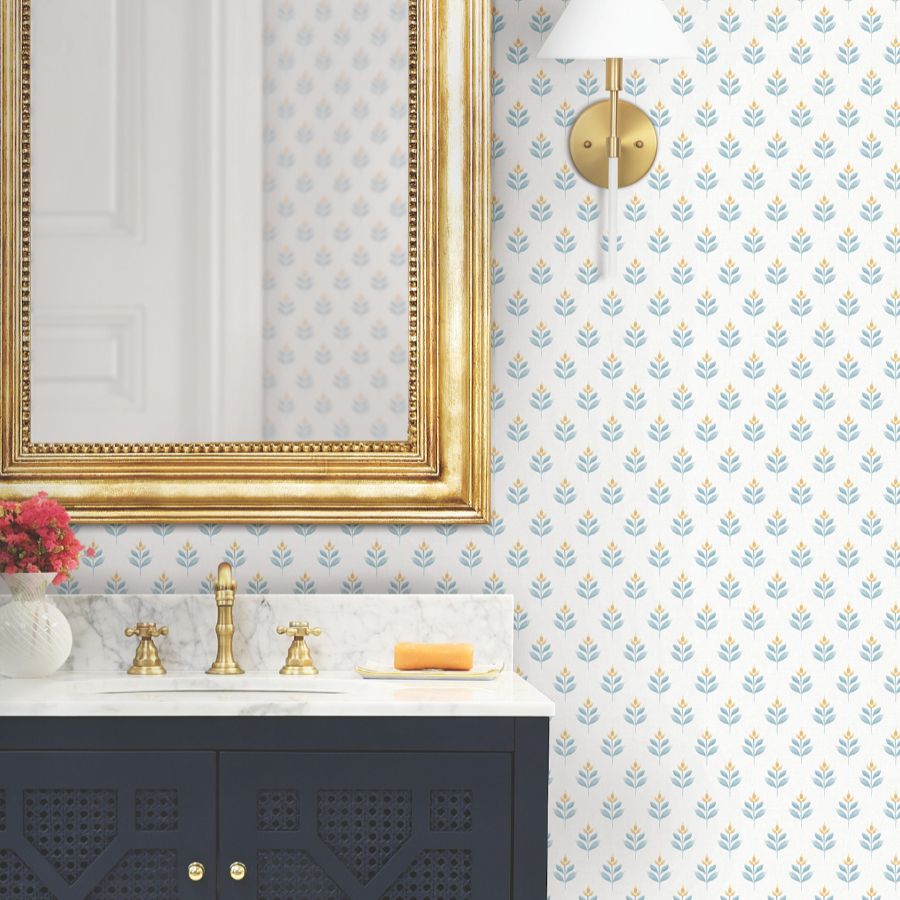 Purchase Ll3233 | Layered Luxe, Serene Villa - Antonina Vella Wallpaper