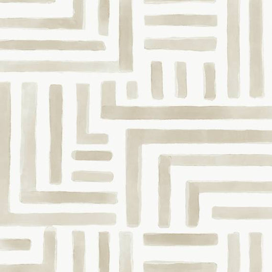Purchase Lm5362 | Lemieux Et Cie Signature, Painterly Labyrinth - York Wallpaper