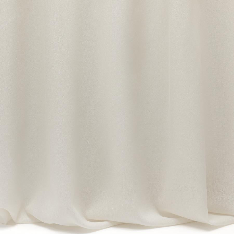 Sample LZ-30230.07.0 Prana White Solid Kravet Design Fabric