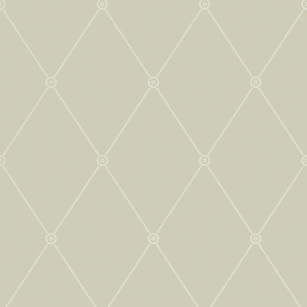 Purchase 100/13065 Cs Large Georgian Rope Trellis Olive By Cole and Son Wallpaper
