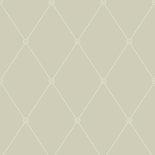 Purchase 100/13065 Cs Large Georgian Rope Trellis Olive By Cole and Son Wallpaper