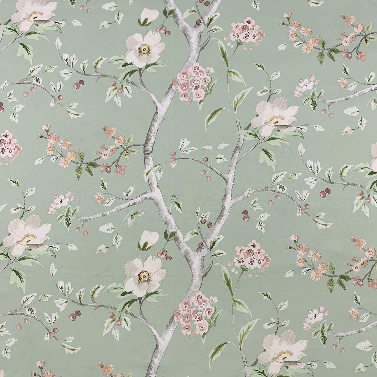 Purchase Mag Fabric Pattern number 11424 pattern name Lillian August Janie Green Tea