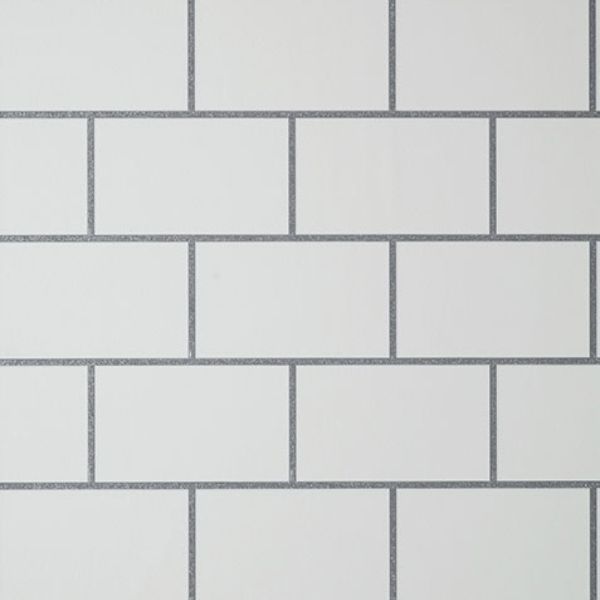 Purchase M1634 Brewster Wallpaper, Metro Silver Tile - Medley