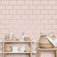 Purchase M1635 Brewster Wallpaper, Metro Rose Gold Tile - Medley1
